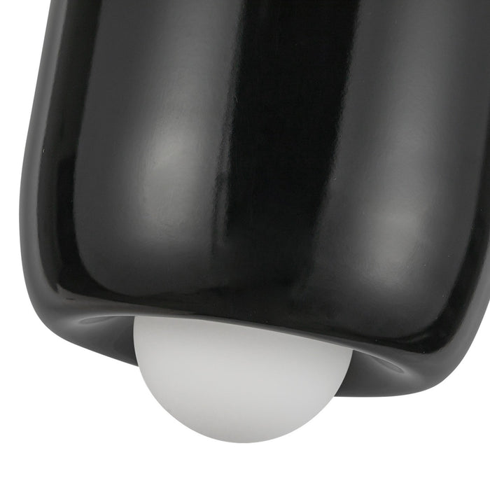 Kuzco Lighting PD68507-GBK-UNV LED Pendant, Glossy Black