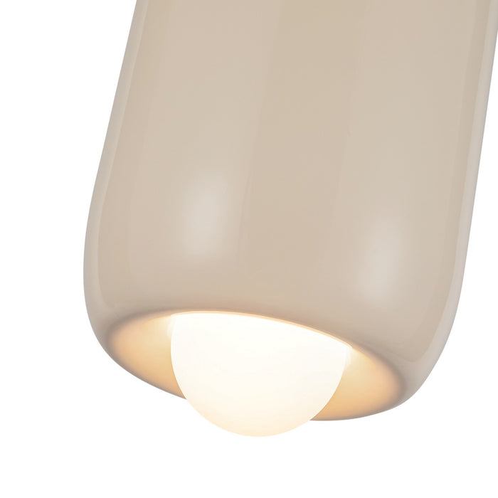 Kuzco Lighting PD68507-PW-UNV LED Pendant, Pearl White