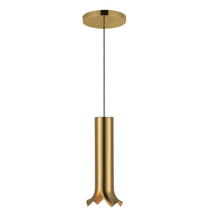 Kuzco Lighting PD89709-MRB LED Pendant, Metallic Brass