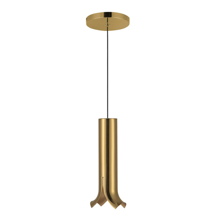 Kuzco Lighting PD89709-MRB LED Pendant, Metallic Brass