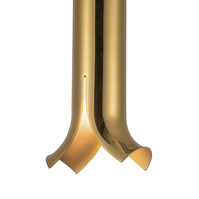 Kuzco Lighting PD89709-MRB LED Pendant, Metallic Brass