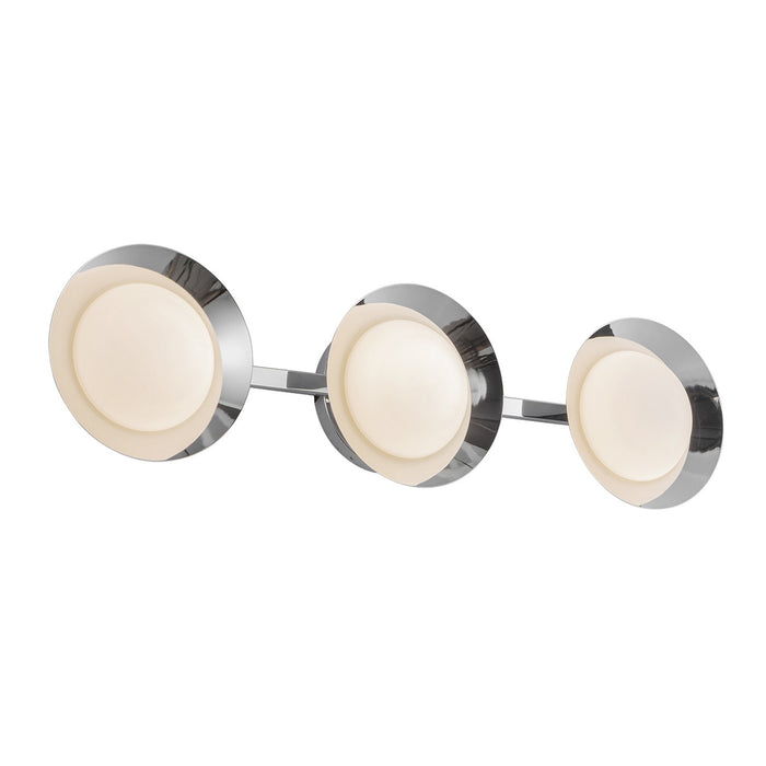 Kuzco Lighting VL77923-CH/OP LED Vanity, Chrome/Opal Glass