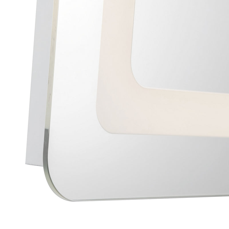 Kuzco Lighting VM31124-5CCT LED Vanity Mirror, Sandblasted Merc Edge