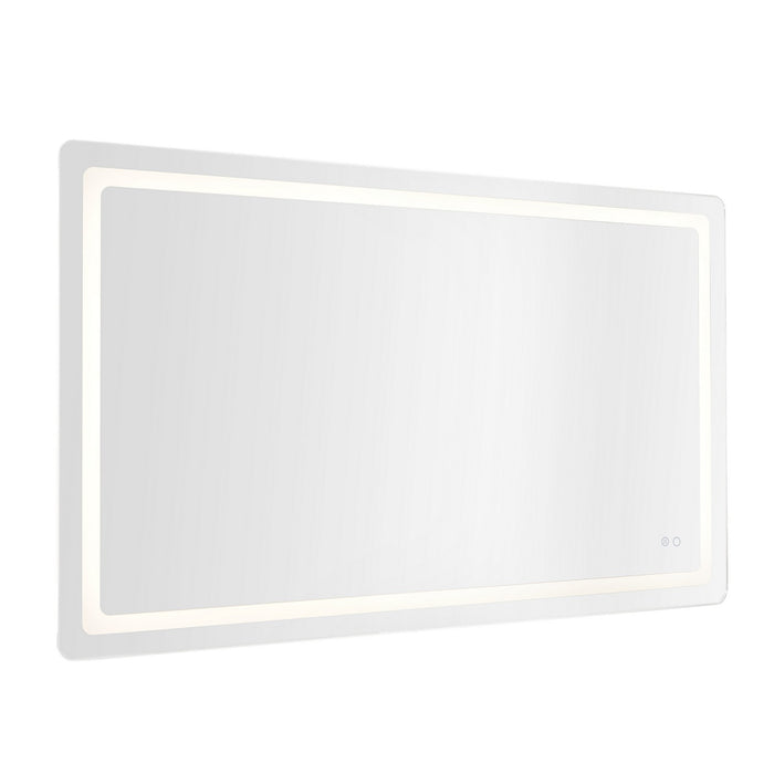 Kuzco Lighting VM31160-5CCT LED Vanity Mirror, Sandblasted Merc Edge