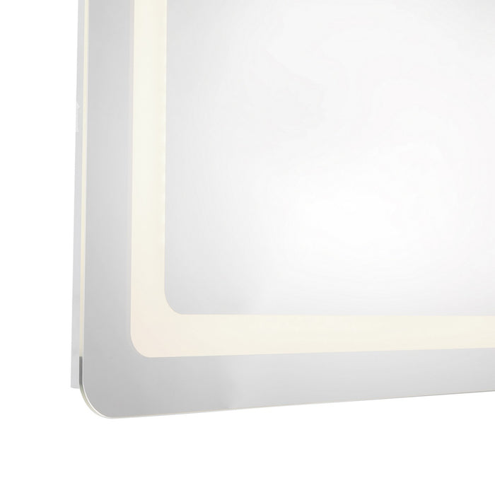 Kuzco Lighting VM31160-5CCT LED Vanity Mirror, Sandblasted Merc Edge