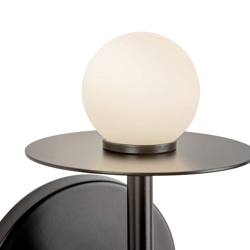 Kuzco Lighting WS15504-BK-UNV LED Wall Sconce, Black