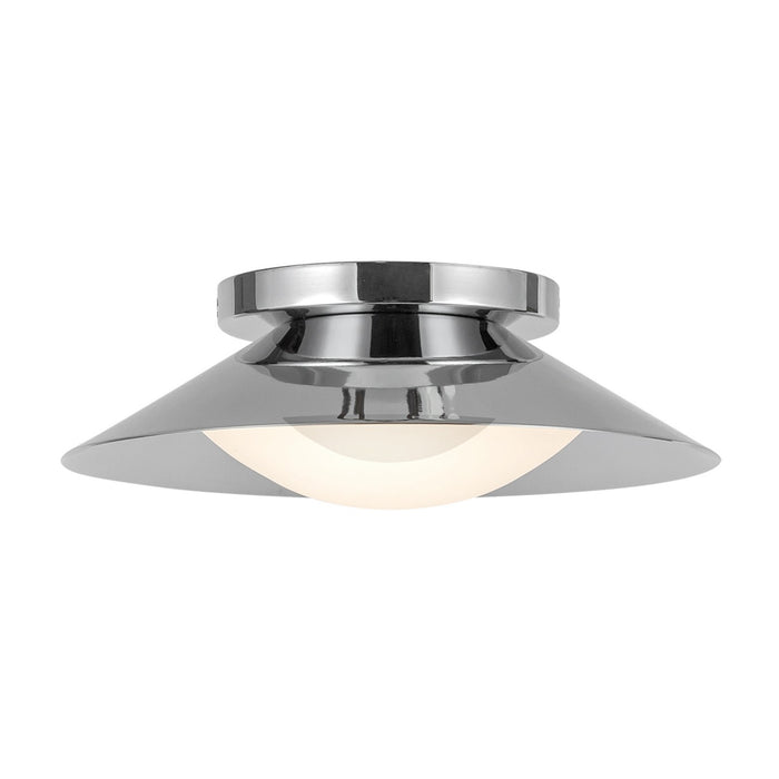 Kuzco Lighting WS77909-CH/OP LED Wall Sconce, Chrome/Opal Glass