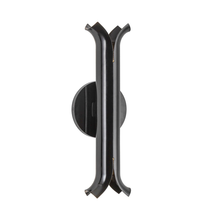 Kuzco Lighting WS89714-GBK LED Wall Sconce, Glossy Black