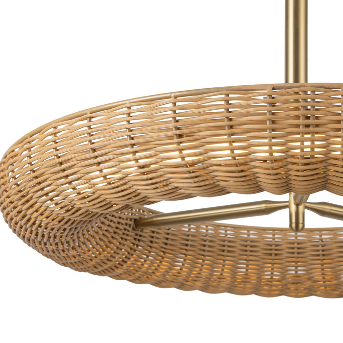 Alora CH602024BG-UNV LED Chandelier, Brushed Gold