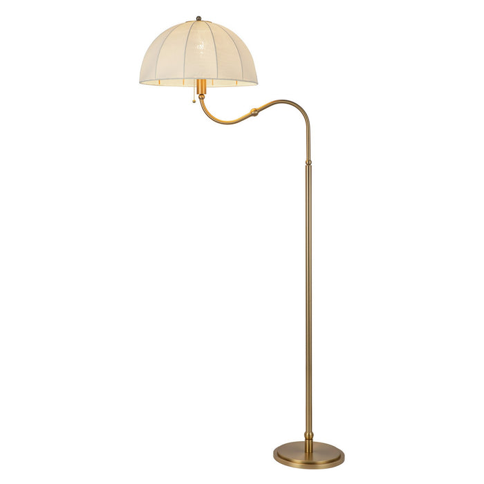 Alora FL661068BG One Light Floor Lamp, Brushed Gold
