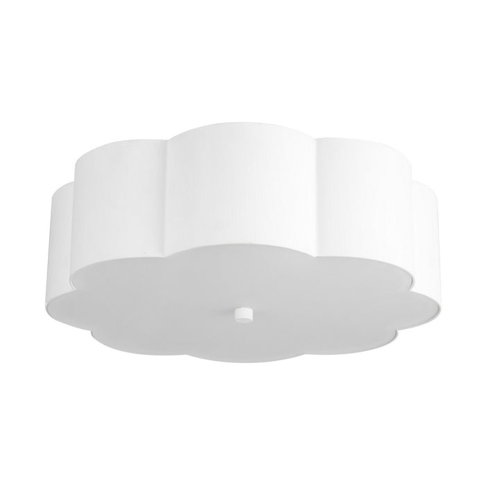 Alora FM603314AW Three Light Flush Mount, Antique White