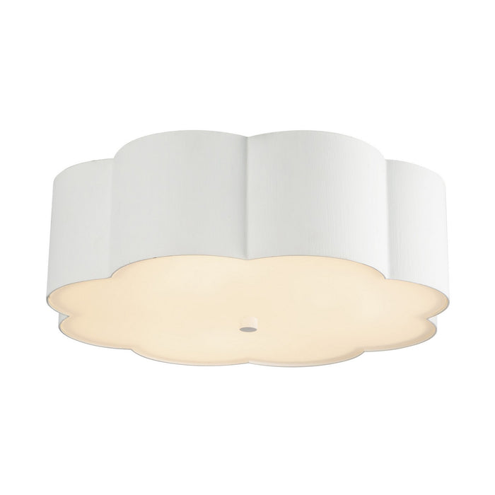 Alora FM603314AW Three Light Flush Mount, Antique White