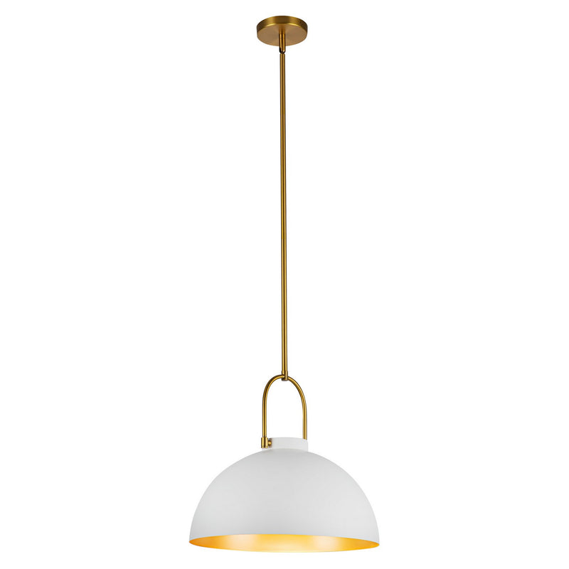Alora PD504016WH One Light Pendant, White