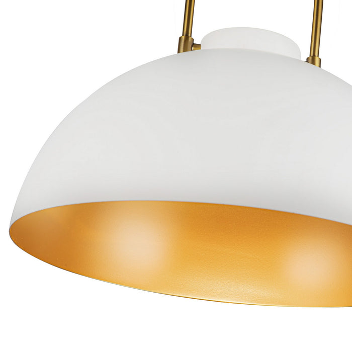 Alora PD504016WH One Light Pendant, White