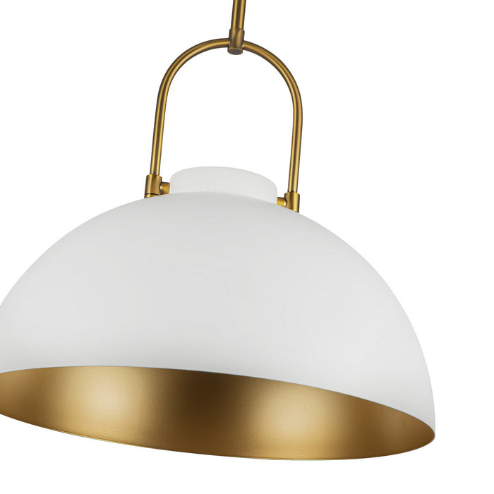 Alora PD504016WH One Light Pendant, White