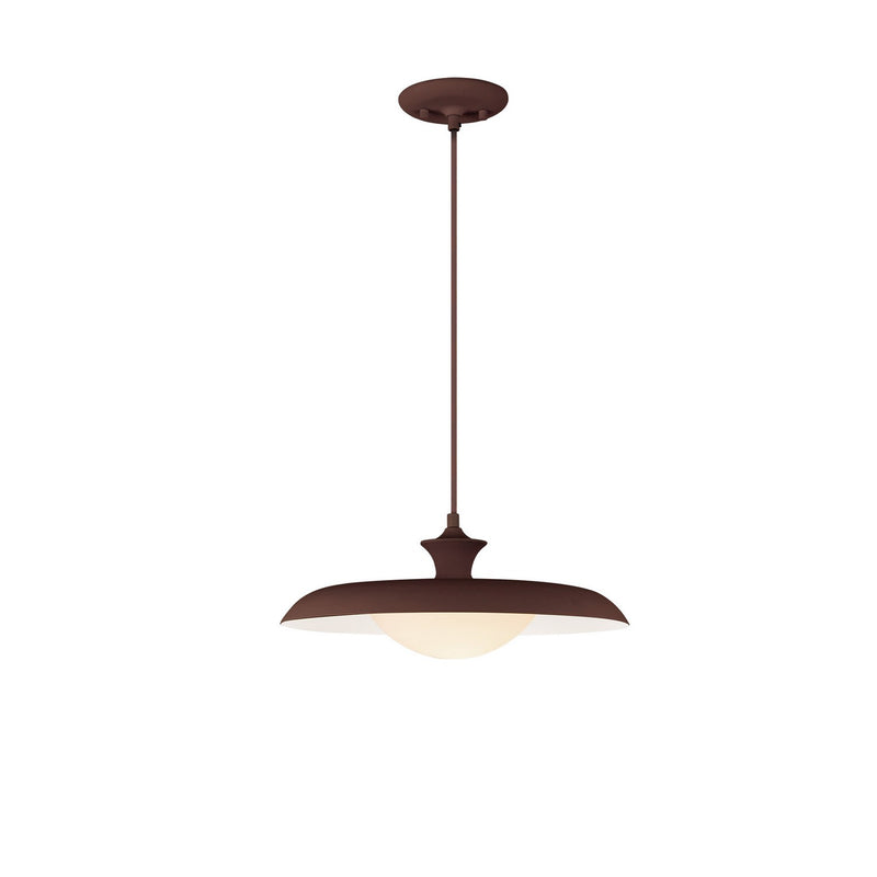Alora PD557015BGD One Light Pendant, Burgundy