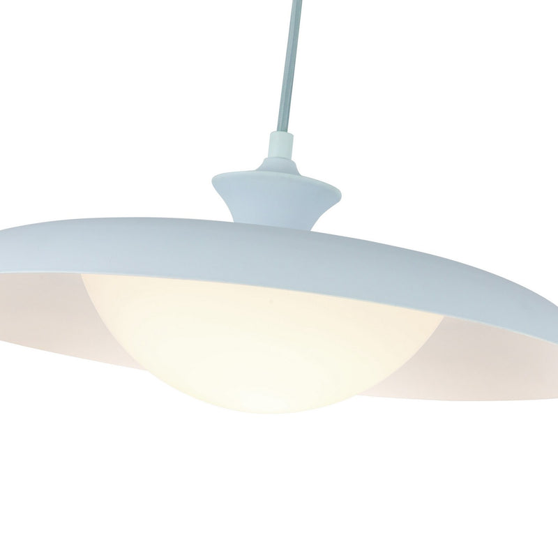 Alora PD557015CER One Light Pendant, Cerulean