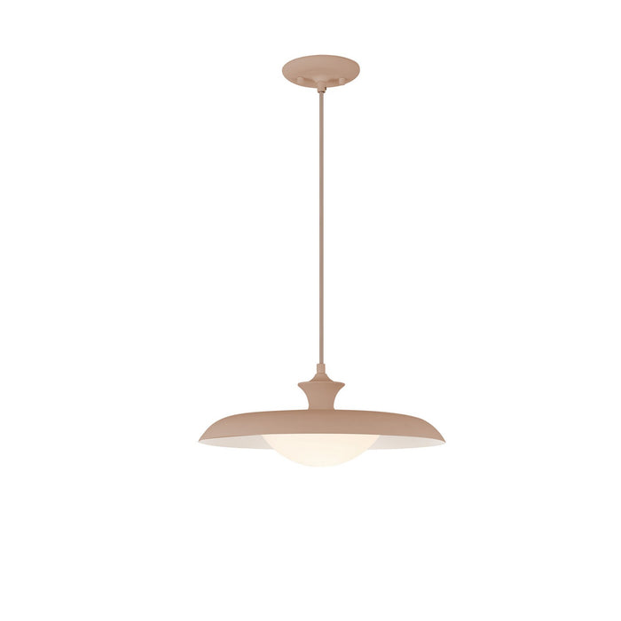 Alora PD557015PEC One Light Pendant, Peach