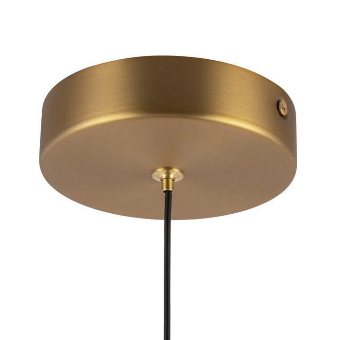Alora PD612109BGOP-UNV LED Pendant, Brushed Gold/Opal Glass
