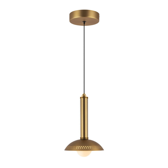 Alora PD616109BGOP-UNV LED Pendant, Brushed Gold/Opal Glass