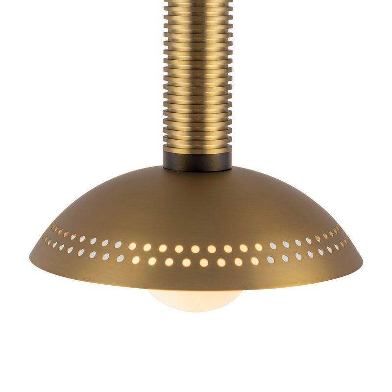 Alora PD616109BGOP-UNV LED Pendant, Brushed Gold/Opal Glass