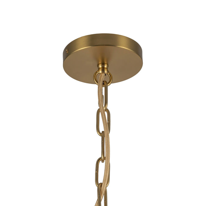 Alora PD641011BG One Light Pendant, Brushed Gold