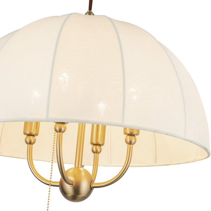 Alora PD661418BG Four Light Pendant, Brushed Gold
