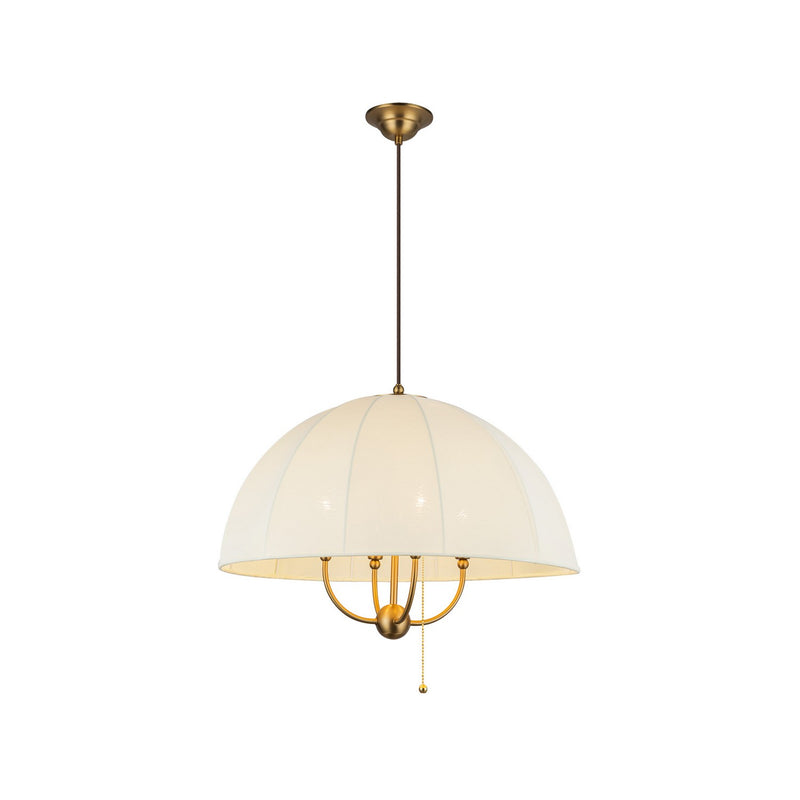 Alora PD661424BG Four Light Pendant, Brushed Gold