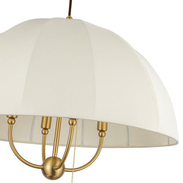 Alora PD661424BG Four Light Pendant, Brushed Gold