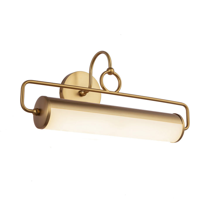 Alora PL447120BG LED Wall/Picture Light, Brushed Gold