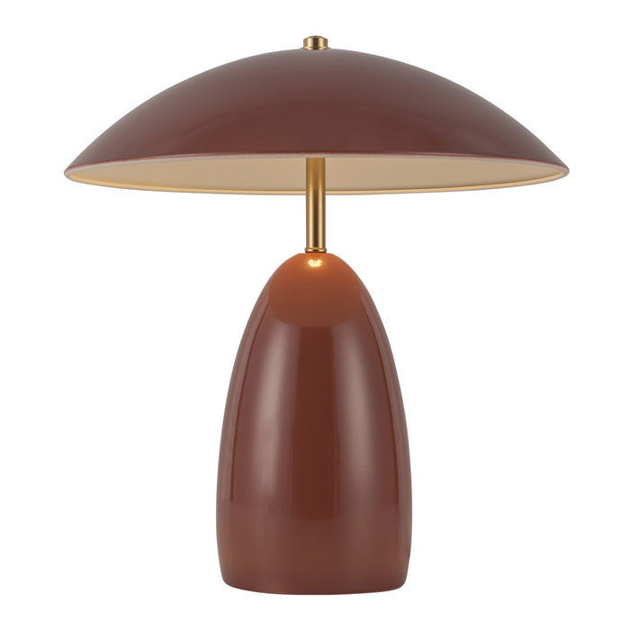 Alora TL437012BGD LED Table Lamp, Burgundy