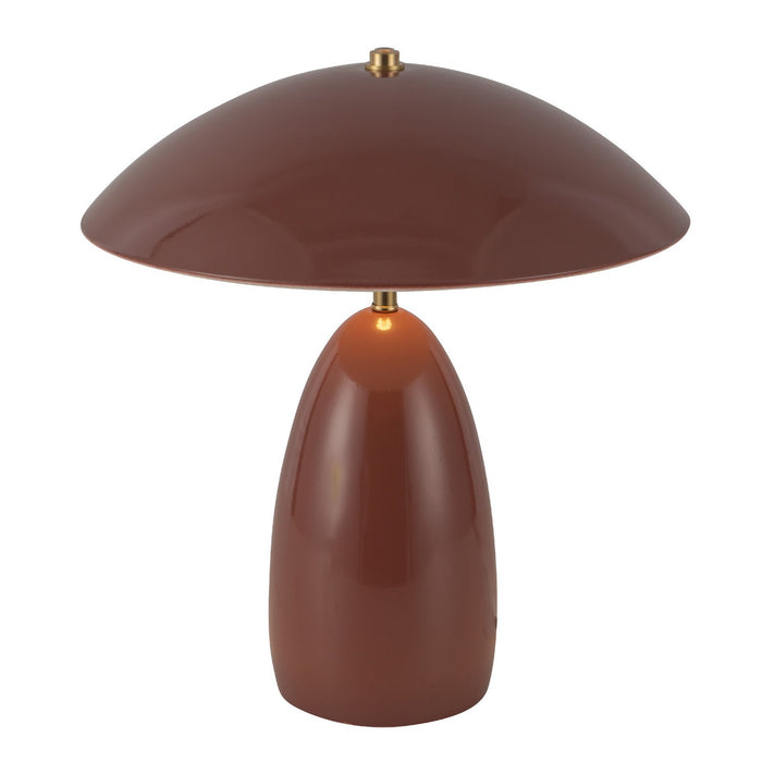 Alora TL437012BGD LED Table Lamp, Burgundy