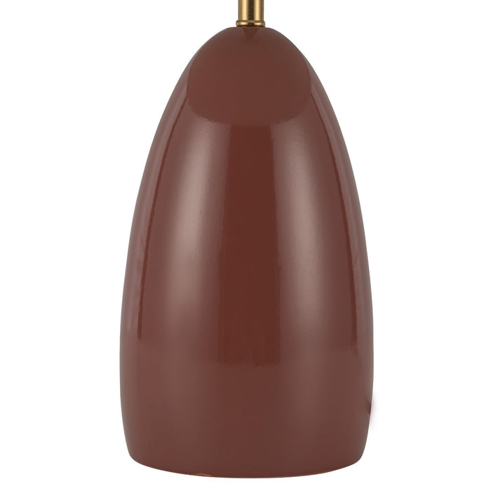 Alora TL437012BGD LED Table Lamp, Burgundy