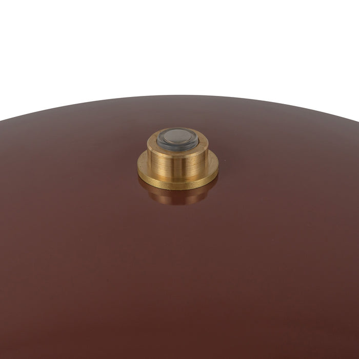 Alora TL437012BGD LED Table Lamp, Burgundy