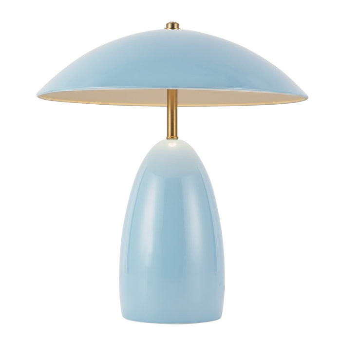 Alora TL437012CER LED Table Lamp, Cerulean
