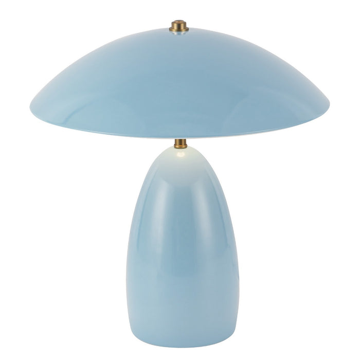 Alora TL437012CER LED Table Lamp, Cerulean