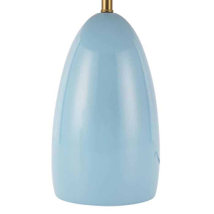 Alora TL437012CER LED Table Lamp, Cerulean