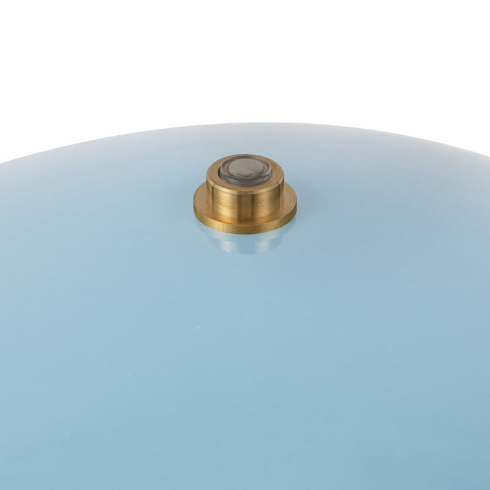 Alora TL437012CER LED Table Lamp, Cerulean