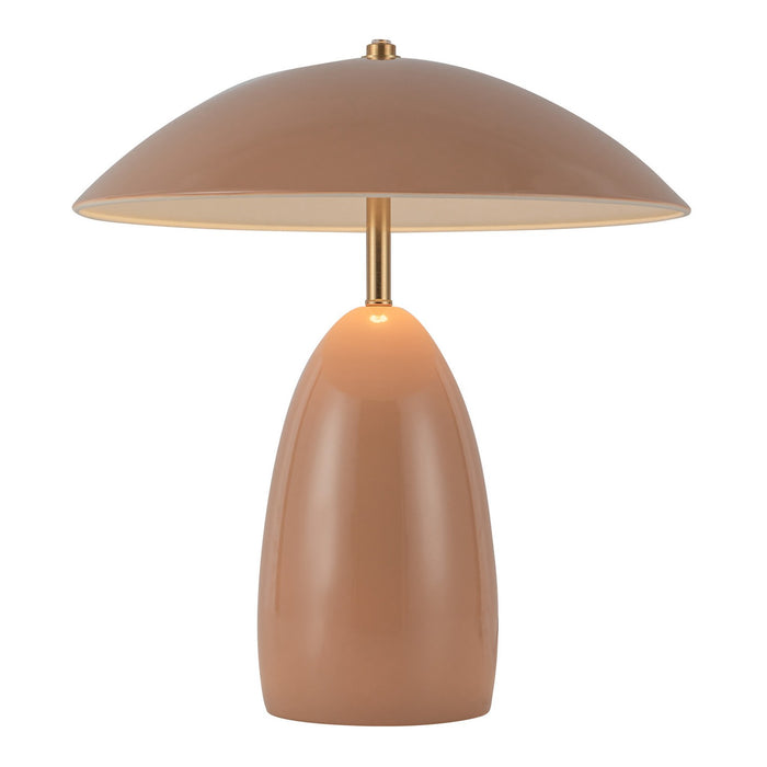 Alora TL437012PEC LED Table Lamp, Peach