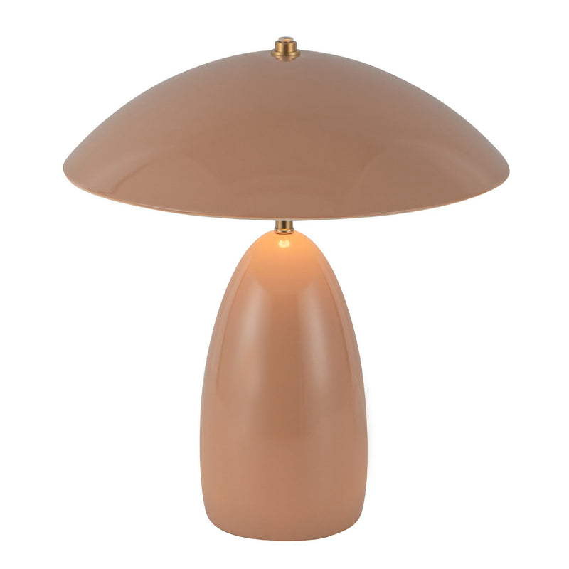 Alora TL437012PEC LED Table Lamp, Peach