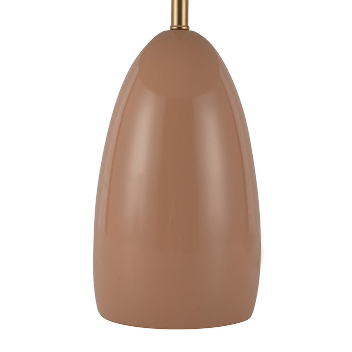 Alora TL437012PEC LED Table Lamp, Peach