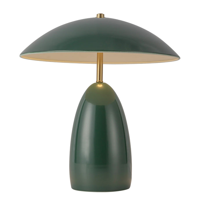 Alora TL437012PGN LED Table Lamp, Pine Green