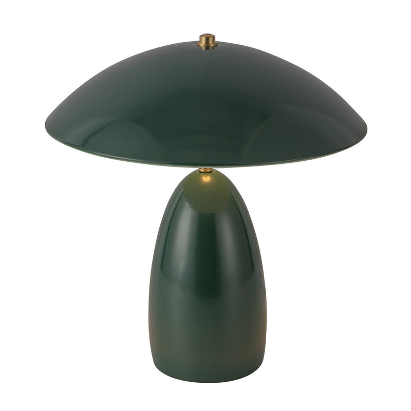 Alora TL437012PGN LED Table Lamp, Pine Green