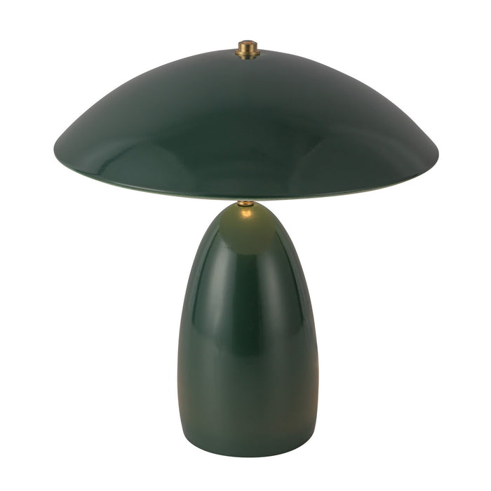 Alora TL437012PGN LED Table Lamp, Pine Green