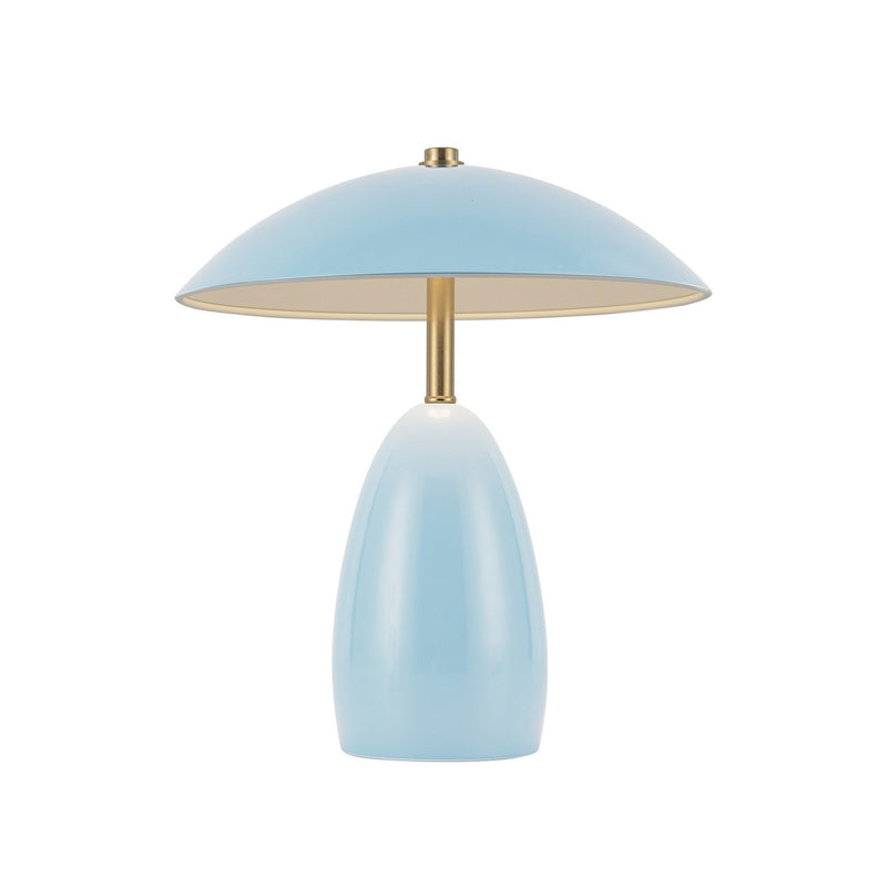 Alora TL437409CER LED Table Lamp, Cerulean