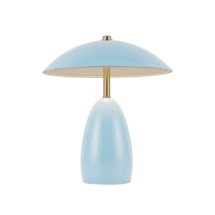 Alora TL437409CER LED Table Lamp, Cerulean