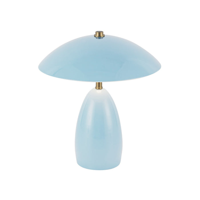 Alora TL437409CER LED Table Lamp, Cerulean