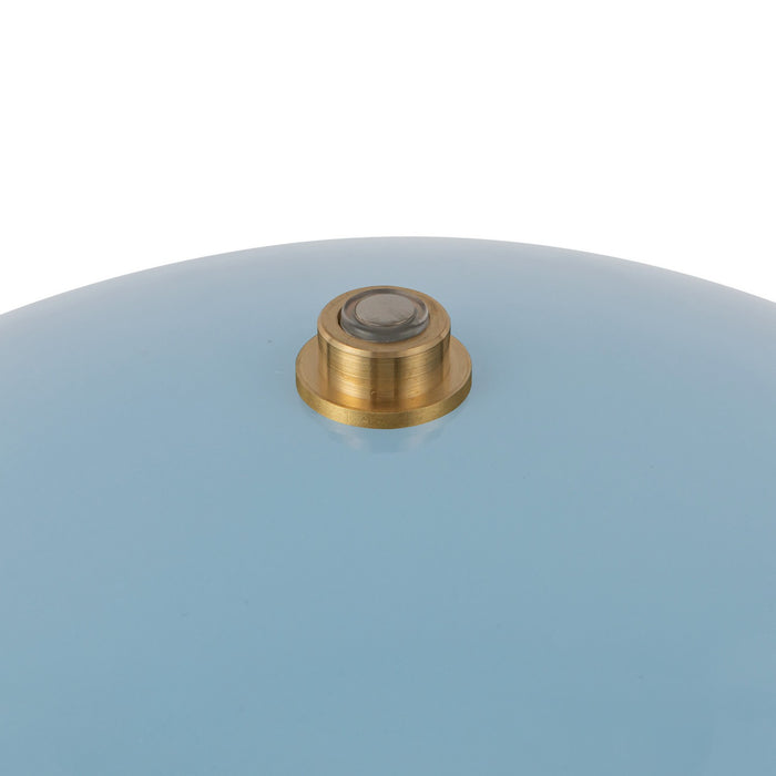 Alora TL437409CER LED Table Lamp, Cerulean