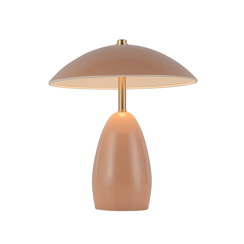 Alora TL437409PEC LED Table Lamp, Peach