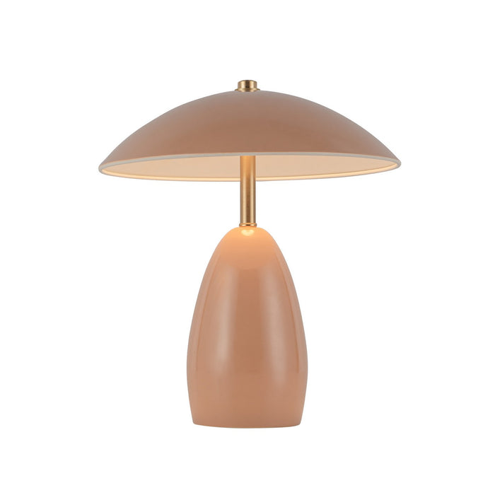 Alora TL437409PEC LED Table Lamp, Peach